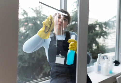 Nettoyage de vitres intérieures et extérieures à Saint-Trivier-de-Courtes